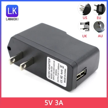 5V 3A Power Adapter AC USB 5V3A Ladegerät Schalt Netzteil Universal Usb-schnittstelle EU US UK AU Stecker