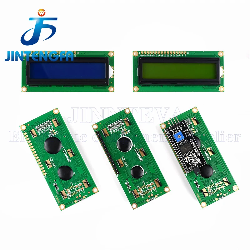 LCD1602 LCD 1602 2004 12864 Modul Blau Grüner Bildschirm 16x2 20X4 – Bild 2
