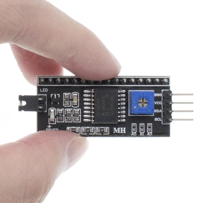 LCD1602 I2C LCD-Modul Blau/Gelb Grüner Bildschirm 16x2 Zeichen – Bild 6