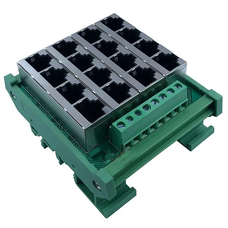 RJ45 Multi-Netzwerk-Schnittstellenmodul 8/16 Ports RS485 Modbus Kommunikations-Hub