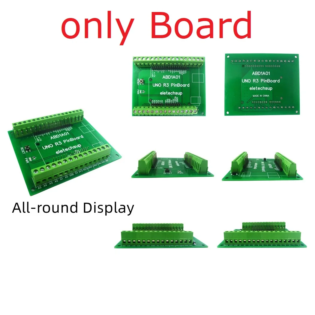Arduino Für UNO R3 Für DIN-Schienenmontage Schraubklemmen-Adaptermodul – Bild 3