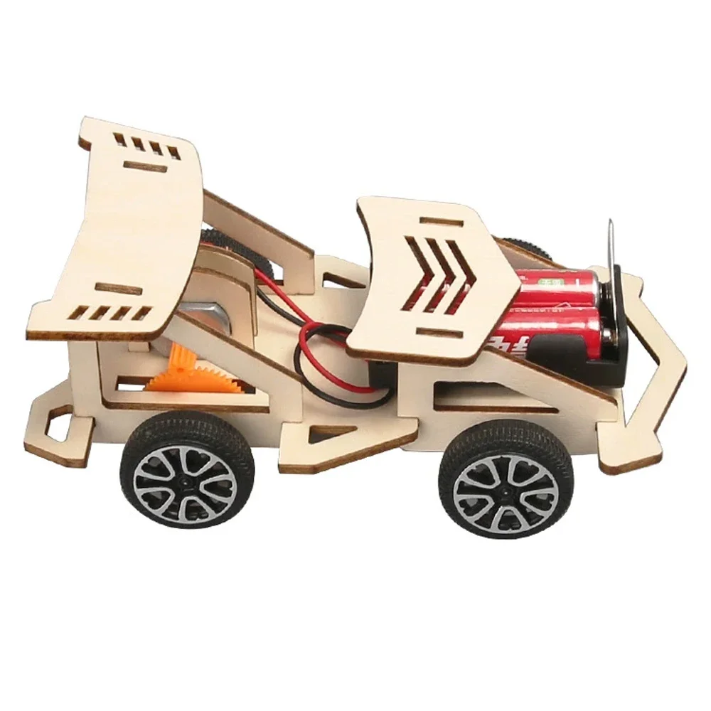 DIY Elektrisches Holz-Rennauto, Puzzle zum Zusammenbauen – Bild 6