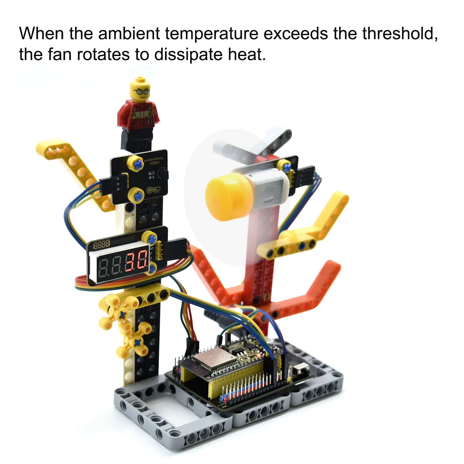 Kidsbits 42-in-1 ESP32-Sensormodul-Kit für Erwachsene, unterstützt – Bild 6