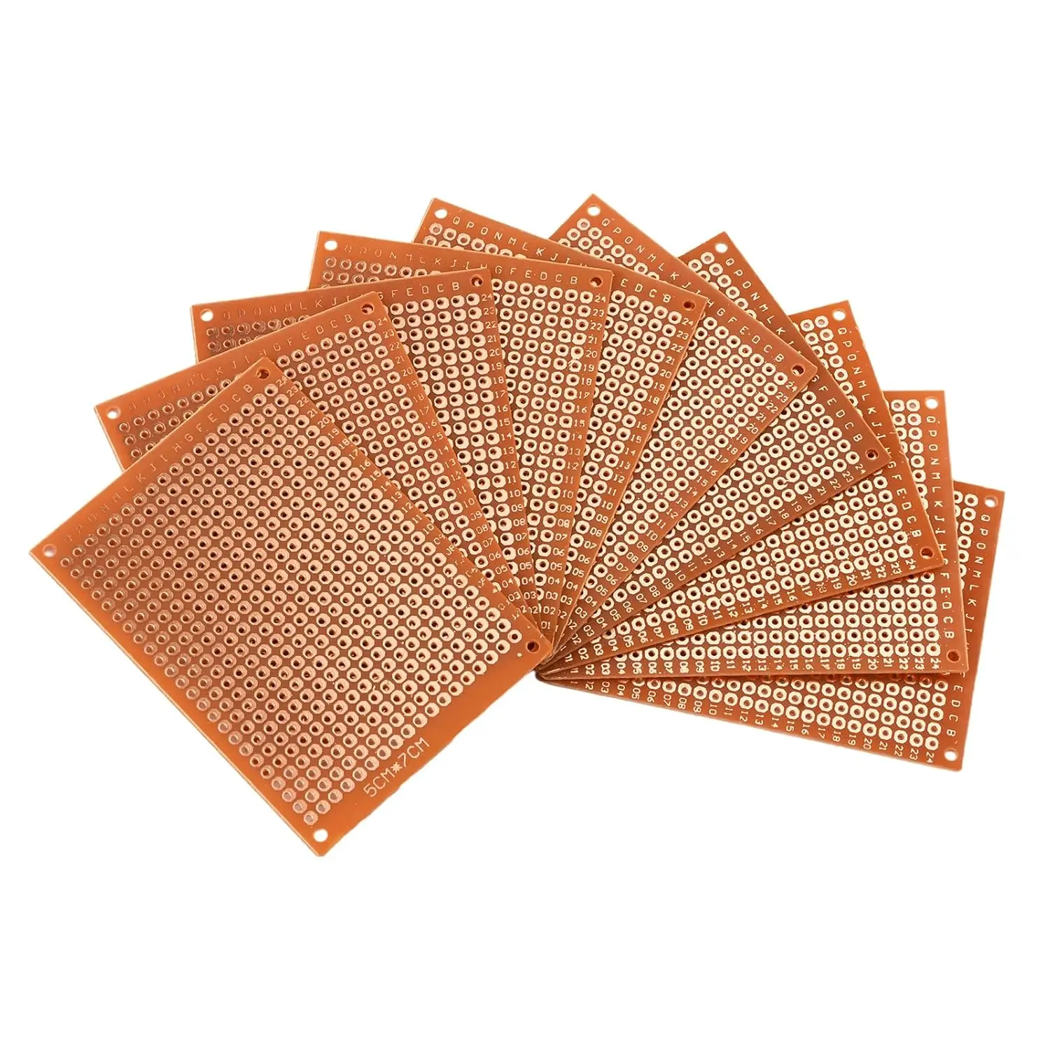 PCB-Prototyp-Platine 5x7cm Protoboard Leiterplatte Steckbrett 432 – Bild 2