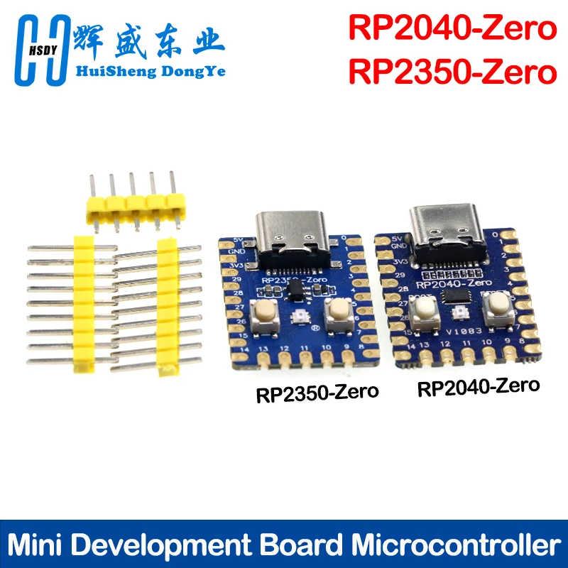 RP2350-Zero RP2040-Zero für Raspberry Pi Mikrocontroller PICO Entwicklungsboard Typ C ohne Pin-Header