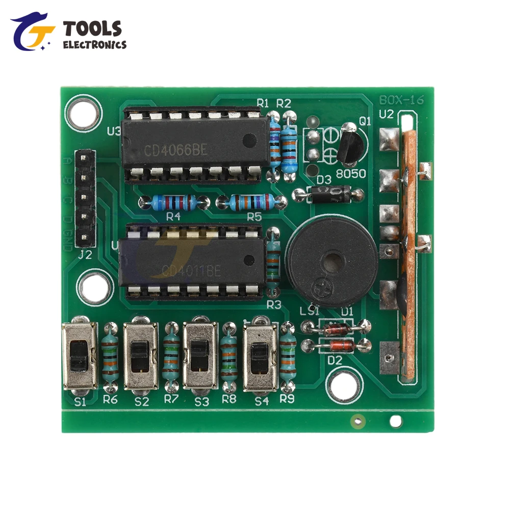 Elektronik-Lötkit, 16 Spieluhren, 16-Ton-Elektronikmodul, DIY-Kit – Bild 5
