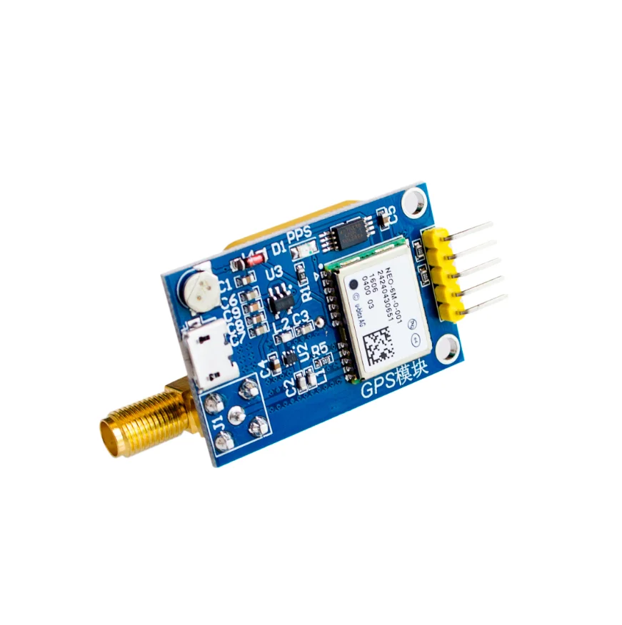 GPS Neo-6m NEO-7M NEO-8M Satellitenpositionierungsmodul-Entwicklungsplatine für Arduino STM32 C51 51 MCU