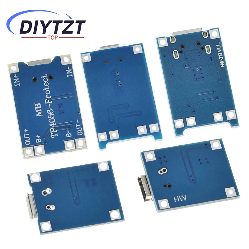 Micro USB 5 V 1A 18650 TP4056 Lithium-Batterie-ladegerät Modul – Bild 5