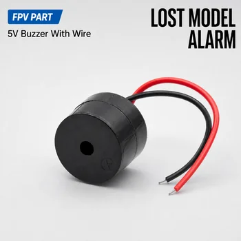 5V FPV Drohnen-Buzzer mit Kabel Matek DBuz5V Alternative Betaflight F4 F7 Flugcontroller 2300Hz Dauerton 160mm