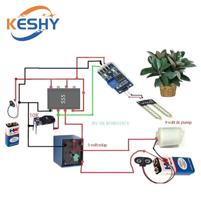 Intelligenter Elektronischer Bodenfeuchtesensor – Bild 2