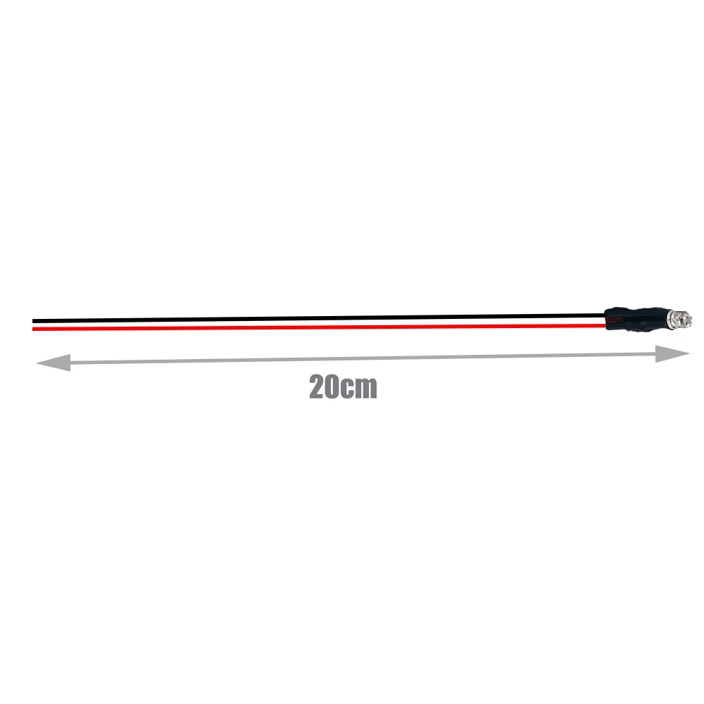 20 50 100 Stück 20cm Vorverdrahtete 3mm 5mm LED-Leuchten – Bild 5
