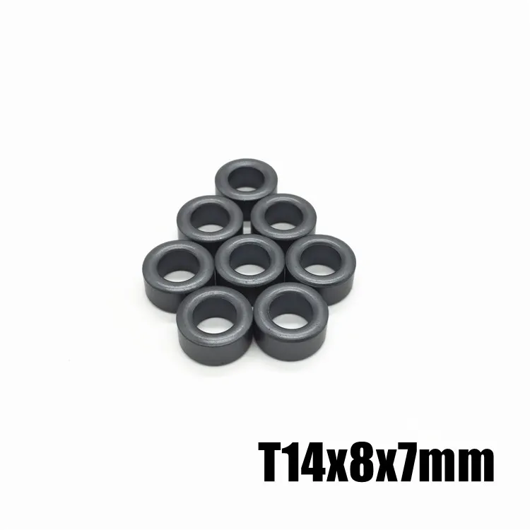 Nickel-Zink-Ferrit-Anti-Interferenz-Filter Abschirmungskernring T14 * 8 * 7 mm (10 Stück)