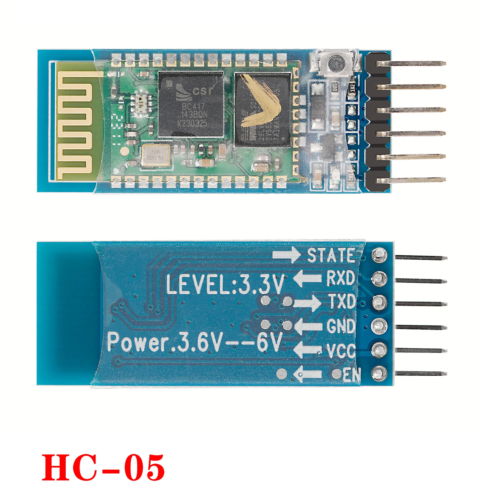 Hc 05 bluetooth modulerf drahtloses bluetooth transceiver slave modul rs232/ttl zu uart konverter und adapter