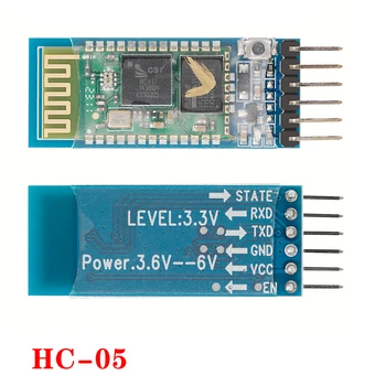 Hc 05 bluetooth modulerf drahtloses bluetooth transceiver slave modul rs232/ttl zu uart konverter und adapter