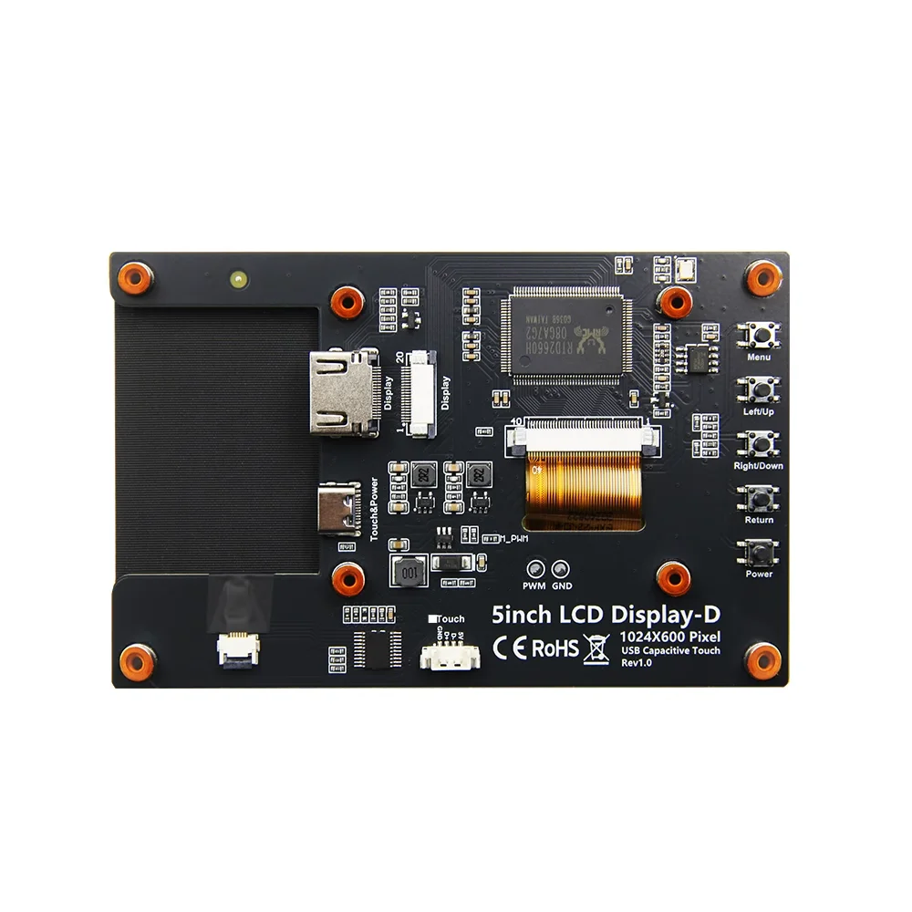 Kapazitives Touch-Display für Raspberry Pi 5/4B 5 Zoll/7 Zoll HDMI – Bild 2
