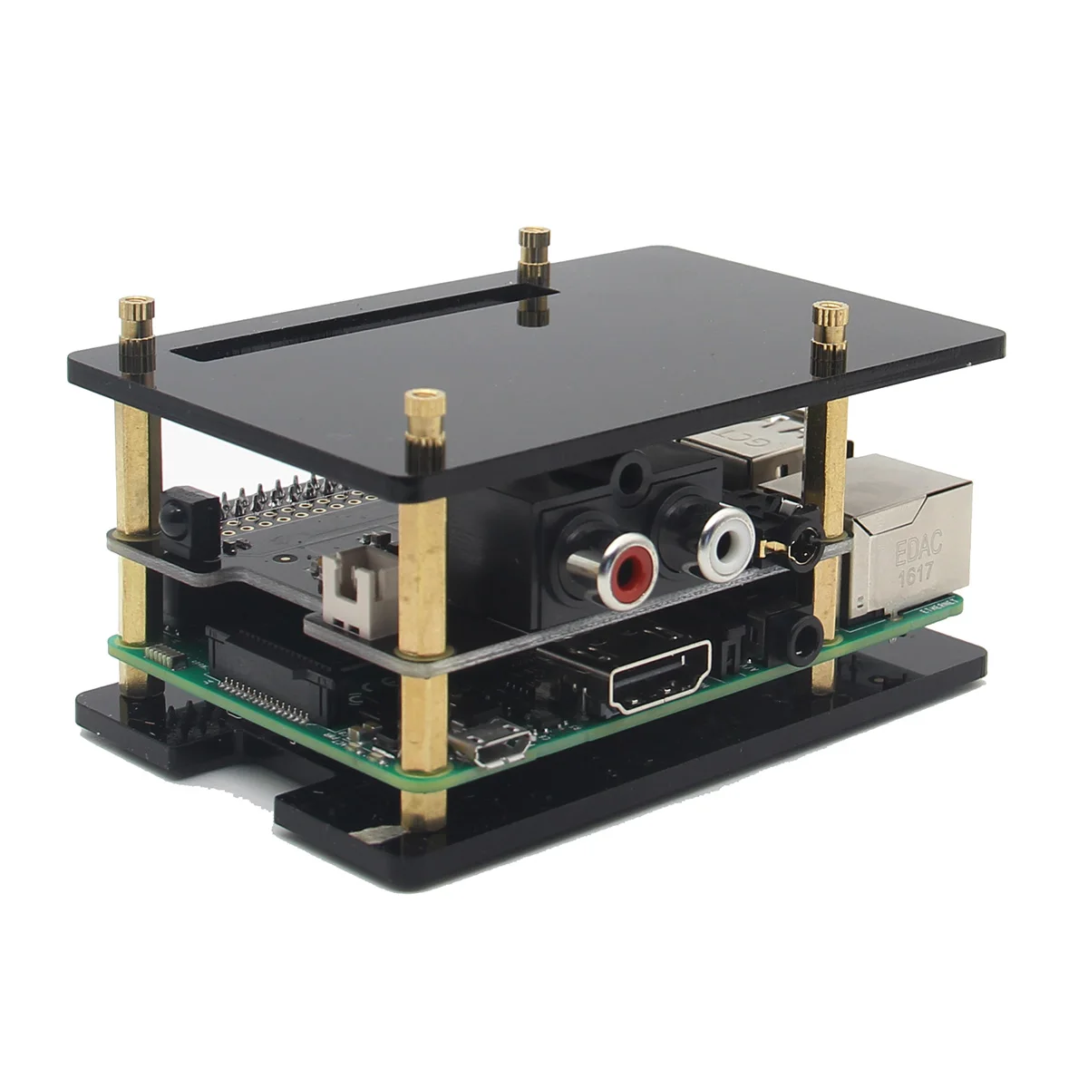 Raspberry Pi Universal-Acrylgehäuse stapelbar für Raspberry Pi 5 – Bild 3