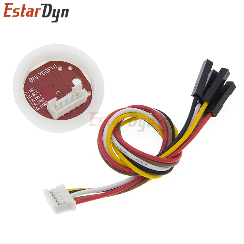 BH1750FVI Lichtintensitätssensor-Modul I2C 3-5V 1-65535lx Digitales Umgebungslicht für Raspberry Pi DIY