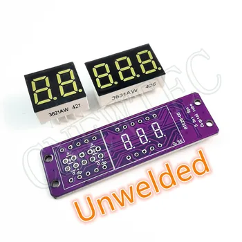 MAX7219 0,36 Zoll 5 Bits Digitales LED-Display 7-Segment-Modul 6 Farben erhältlich für Arduino STM32 STC AVR