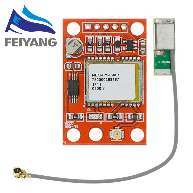 SAMIROB NEO-6M GPS-Modul GY-GPS6MV2 NEO6MV2 Eingebautes EEPROM APM2.5 – Bild 3