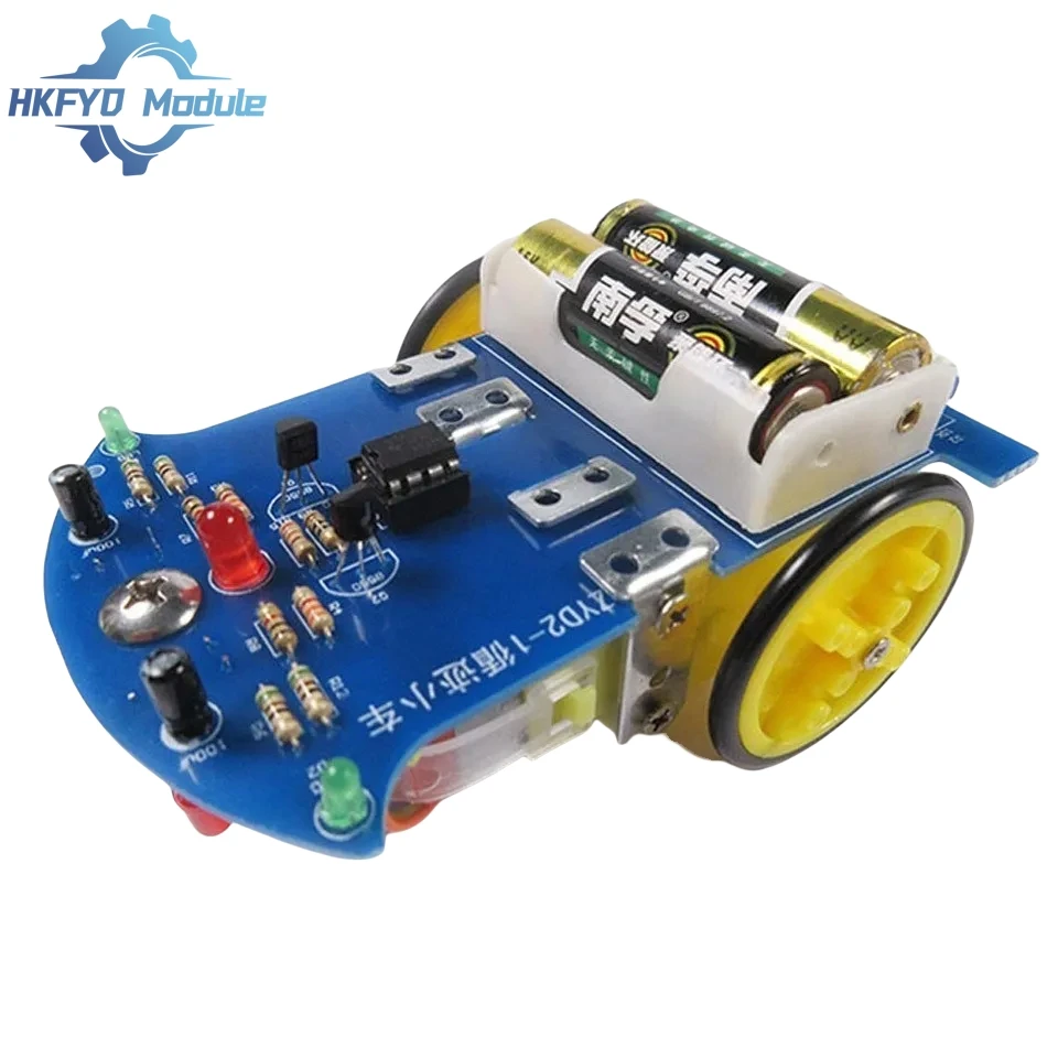 Billige D2-1 intelligente Roboterauto-Kits, die lichte mpfindliche – Bild 5