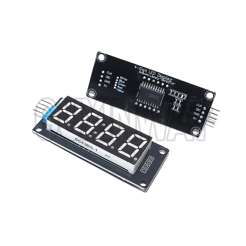 TM1637 0,36 Zoll 7-Segment-Digitalanzeige 4-stelliges LED-Modulboard – Bild 5