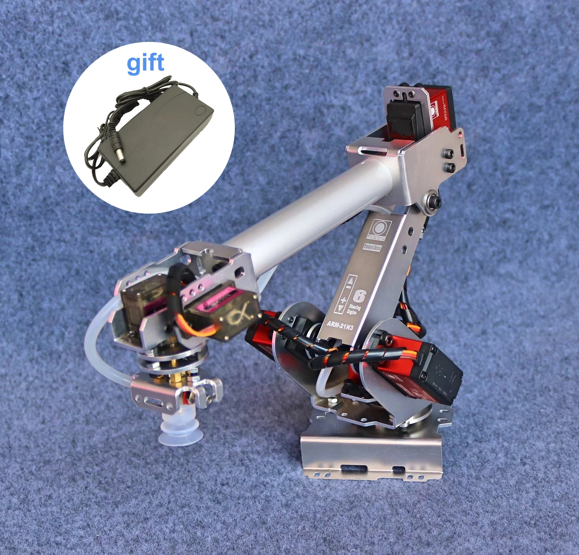 6 achse Roboter Arm Mit 6 stücke Servos Für Arduino Robotic Arm Modell Multi-Achse Manipulator Roboter Modell