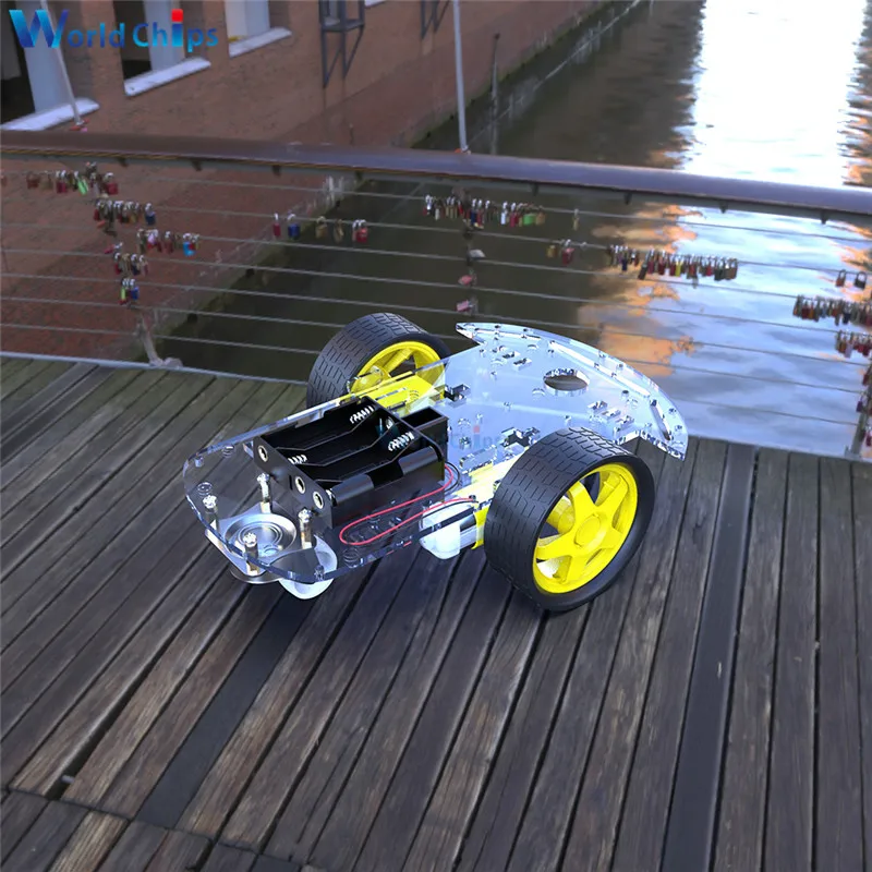 Diymore 2WD Roboter Smart Car Chassis Kits DIY Kit – Bild 6