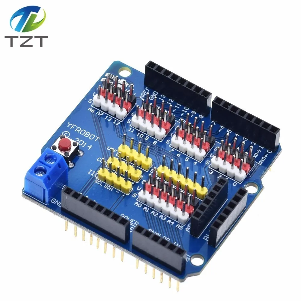 DIYTZT V5 Sensor Shield Expansion Board Shield für Arduino UNO R3 V5.0 – Bild 5