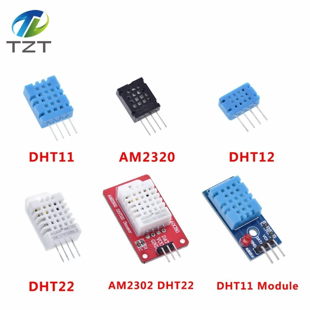 DHT22 AM2302 DHT11/DHT12 AM2320 Digitale Temperatur Feuchtigkeit Sensor Modul Board Für Arduino Ultra-low