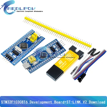 ST-LINK V2 Simulator Download Programmierer STM32F103C8T6 STM32F103C6T6 ARM STM32 Minimum System Development