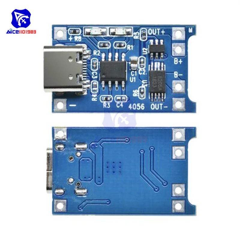 TP4056 Typ-C USB 5V 1A 18650 Lithium-Akku-Ladegerät TP4056 – Bild 6
