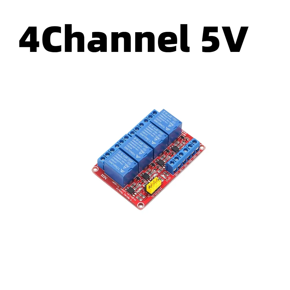 5V 12V 24V 1 2 4 6 8 Kanal Relaismodul-Board Shield mit Optokoppler – Bild 5
