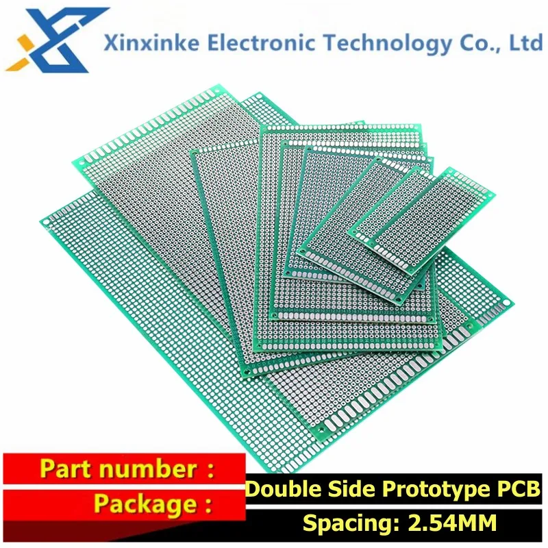 8*12CM 8x12cm Doppel Seite Platine PCD Prototyp PCB DIY (5 Stück) – Bild 3
