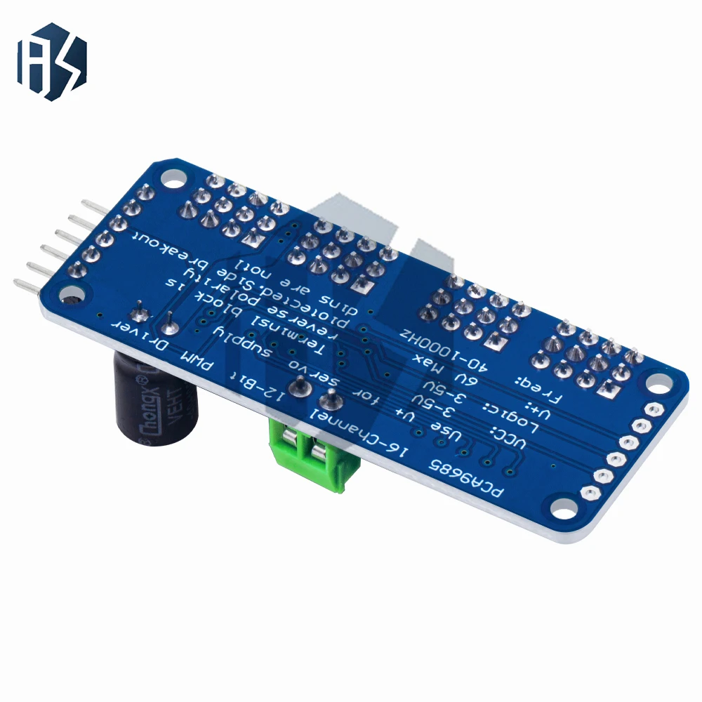 PCA9685 16-Kanal 12-Bit-PWM-Servo-Treiberplatine mit I2C-Schnittstelle – Bild 2