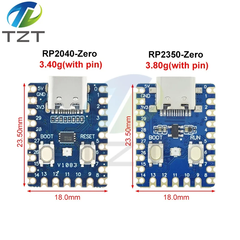 RP2040-Zero RP2350-Zero PICO Entwicklungsboard Typ-C-Schnittstelle – Bild 2