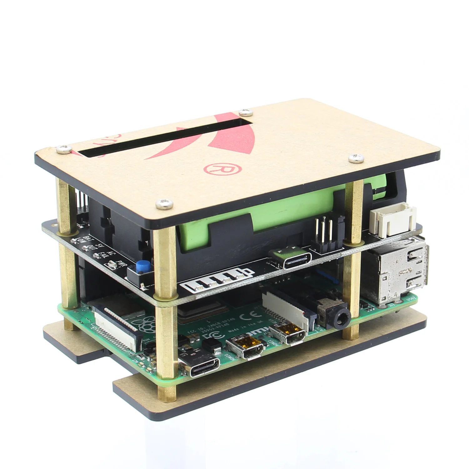 Raspberry Pi Universal-Acrylgehäuse stapelbar für Raspberry Pi 5 – Bild 5