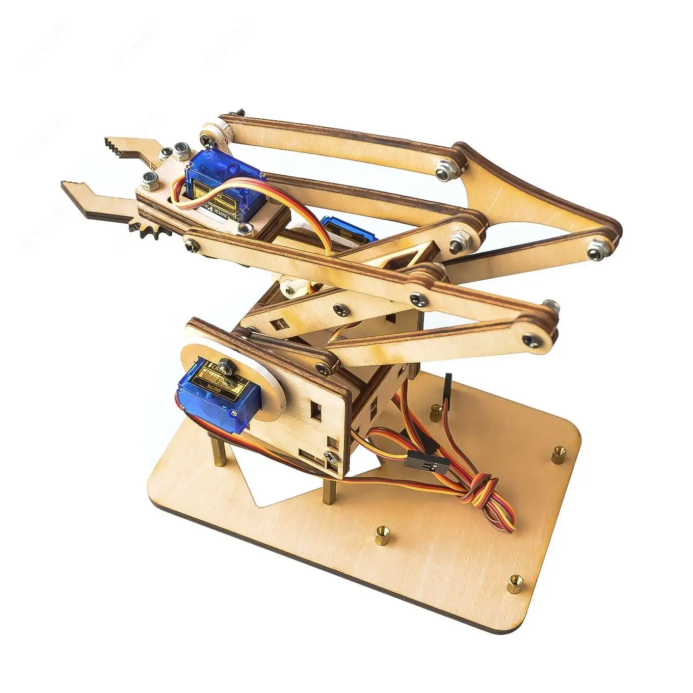 4 DOF Demontage Acryl mechanische Arm Roboter Manipulator Klaue – Bild 6