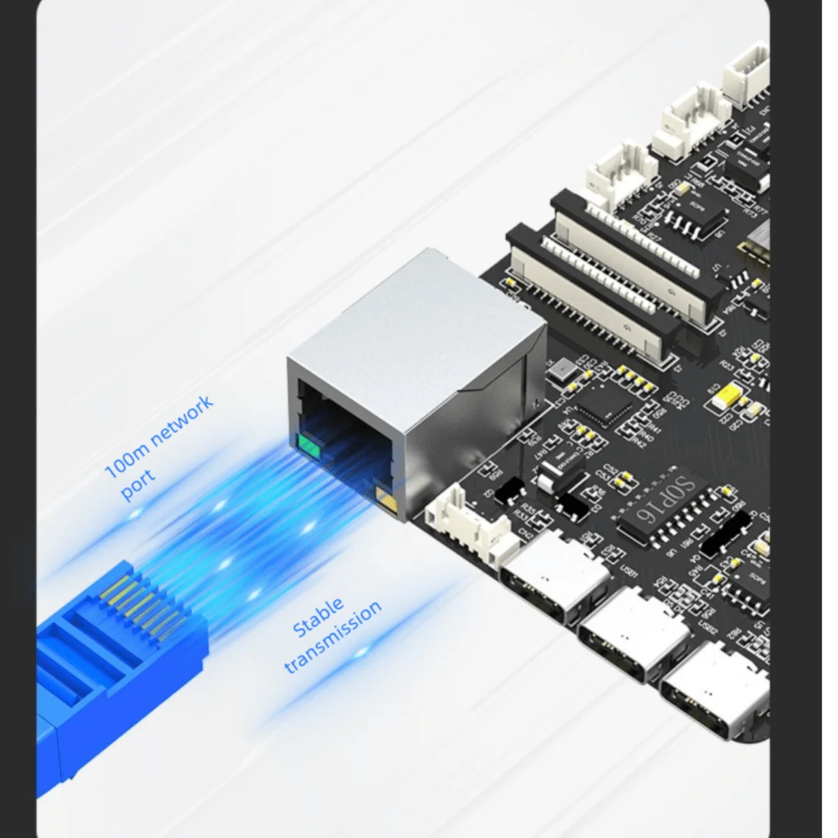 ESP32P4+ESP32-C6 Entwicklungsboard ESP32P4 Smart Board – Bild 5