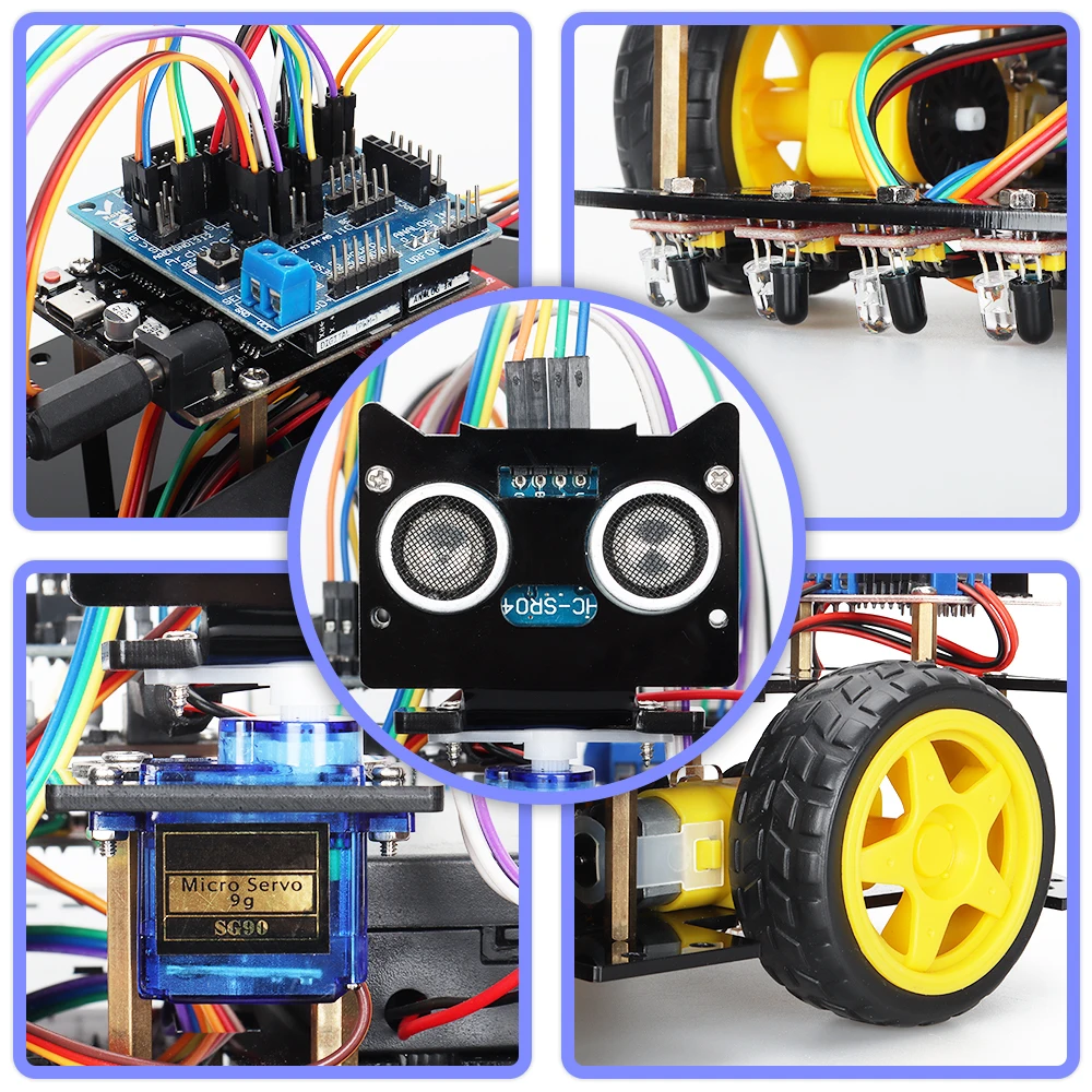Intelligentes Roboter-Auto-Codierungsset für Arduino-Programmierung – Bild 5