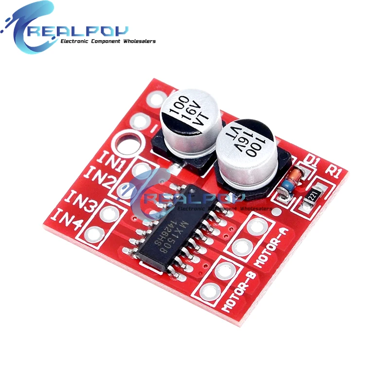 L298N Treiberplatine Modul L298N Schrittmotor Smart Car Roboter – Bild 6
