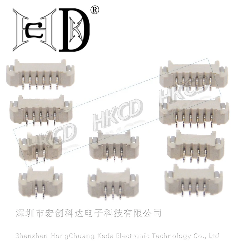 MICRO JST 1,25 2/3/4/5/6/7/8/9/10 Pin Stecker GH 1,25 MM (10 Stück) – Bild 4