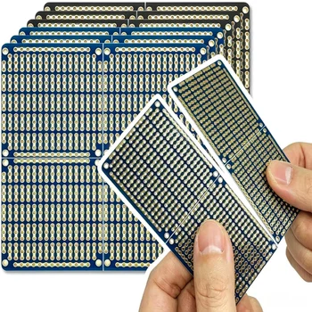 Pitch Strip PCB-Prototypplatine, lötbare, perforierte Protoboard-Platine, teilbare Leiterplatte, Steckbrett