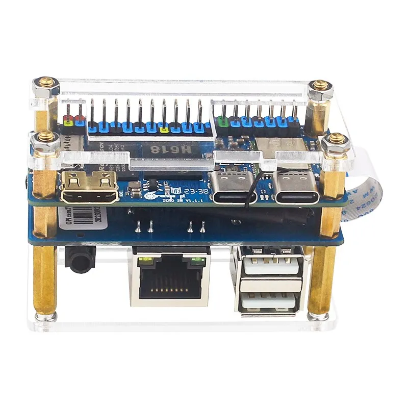 Orange Pi Zero 2 W Acrylgehäuse Modul Acrylgehäuse Schutzhülle – Bild 6