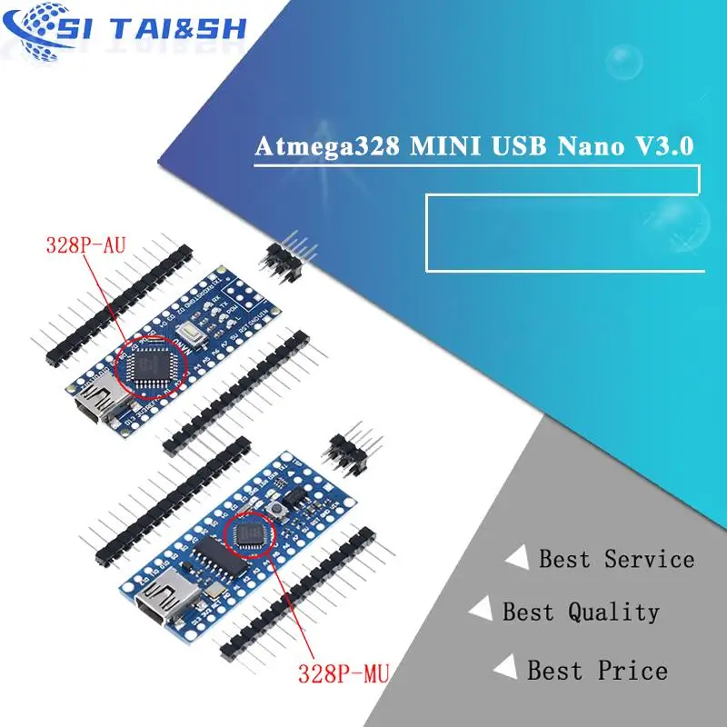 Atmega328 MINI USB Nano V 3,0 ATmega328P CH340G 5V 16M Micro-controller board für Arduino 328P NANO 3,0 CH340
