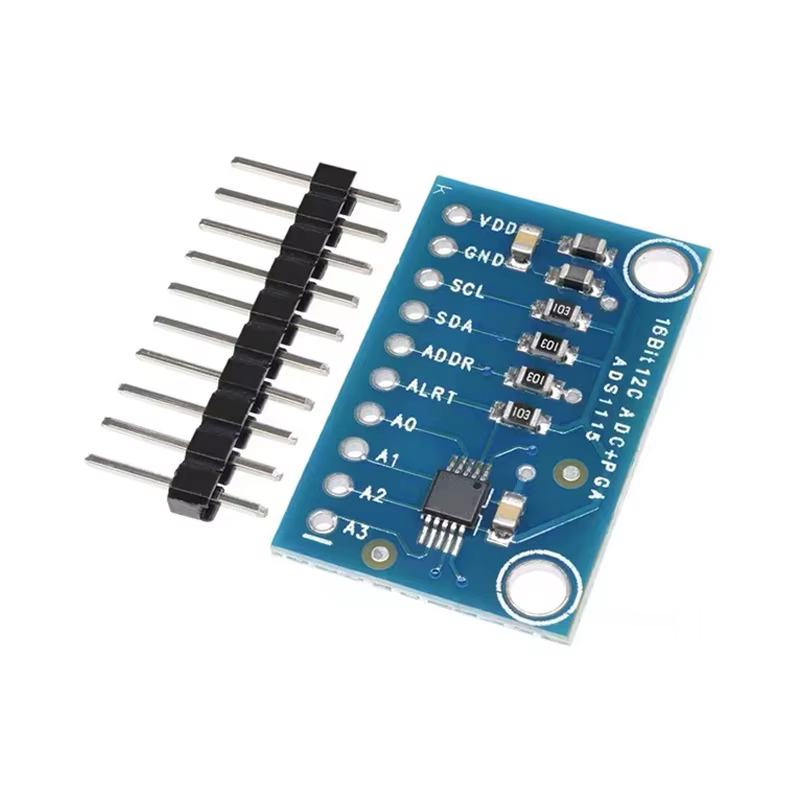 Hochleistungs-4-Kanal-16-Bit ADS1115 ADC-Modul - Analog-Digital-Wandler-Entwicklungsplatine