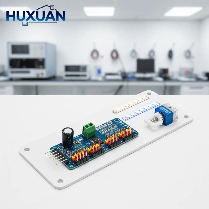 16-Kanal-PWM-Servo-Antriebsplatine Roboter-Controller IIC-Schnittstellen-Treibermodul PCA9685 für Raspberry Pi