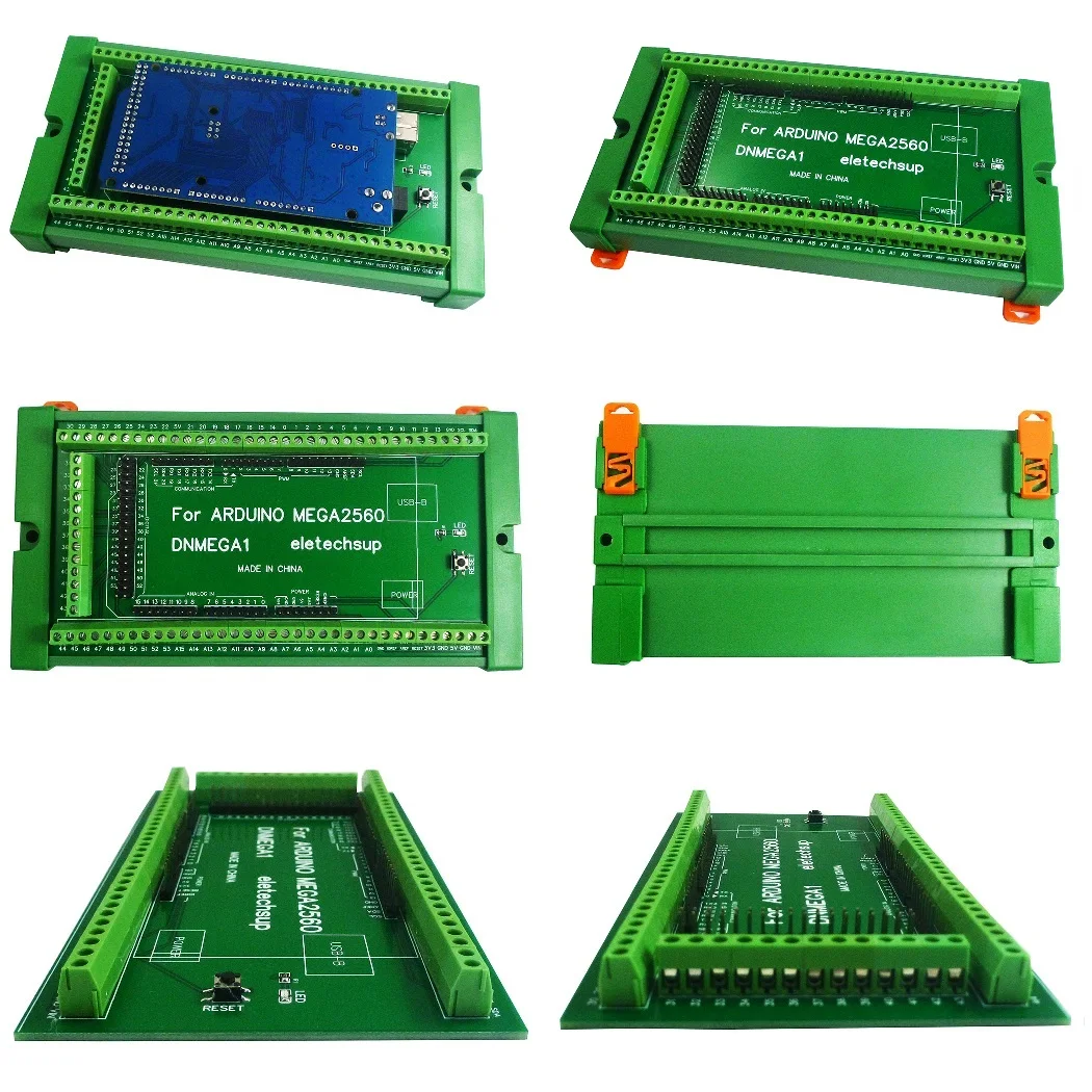 DNMEGA1 DIN-Schienenmontage-Schraubklemmenblock-Adaptermodul – Bild 6