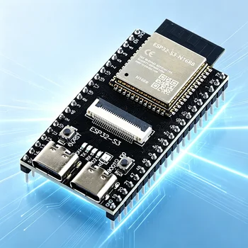 ESP32-S3 CAM Entwicklungsboard-Modul N16R8 2,4G WLAN BT Kameramodul OV2640 OV5640 8MB PSRAM 16MB FLASH ESP32