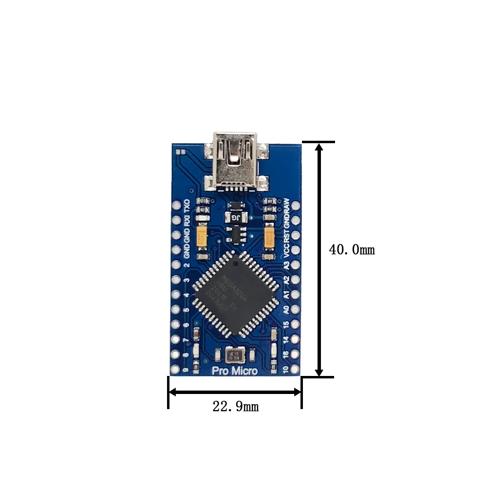 ATmega32U4 3,3 V 8 MHz Pro Micro 5 V 16 MHz Board Modul – Bild 6