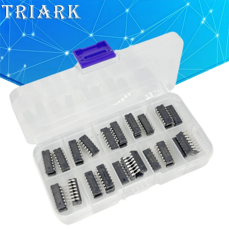 Elektronische Komponenten Sortiment Kit 74HC00 74HC02 (50 Stück) – Bild 2